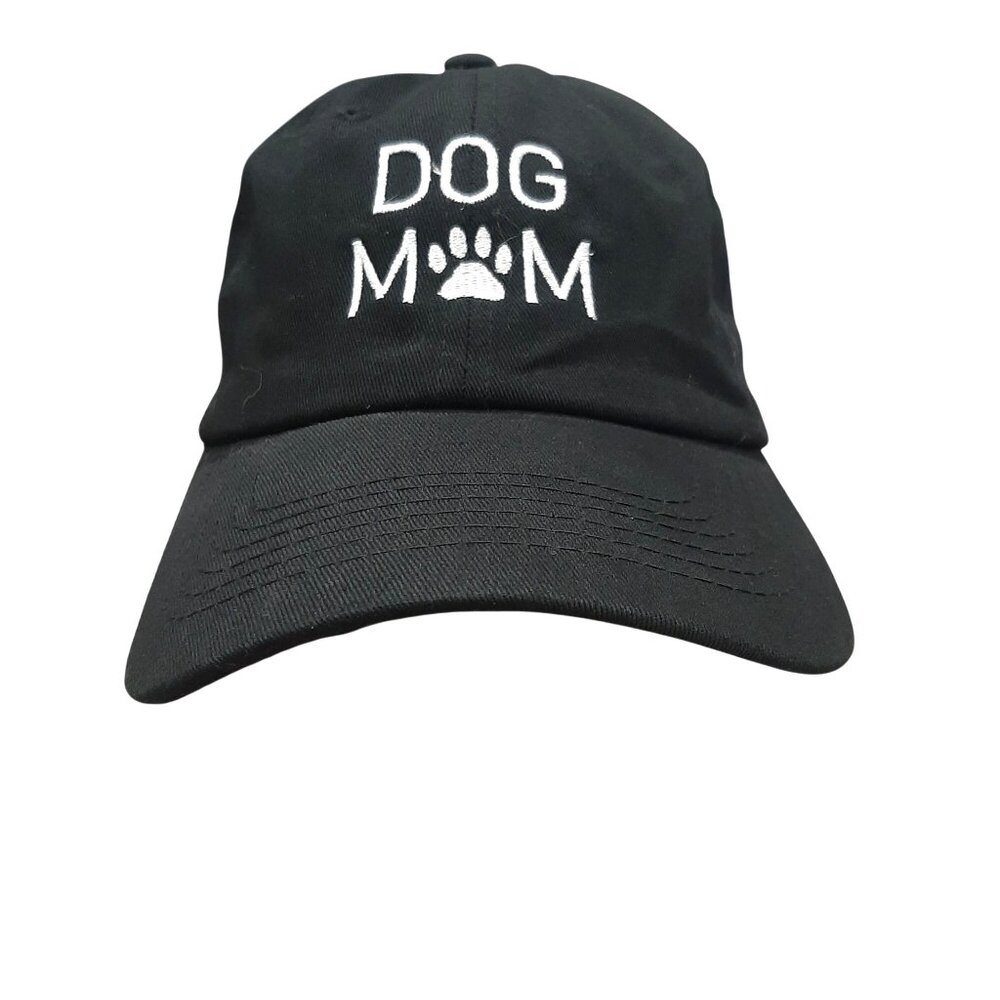 Dog Mom Handy Hats Cotton Baseball Hat adjustable Cap with pocket one size